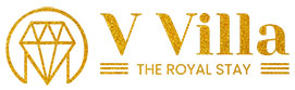 V Villa – The Royal Stay, Sus Logo